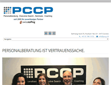 Tablet Screenshot of pccp.ch